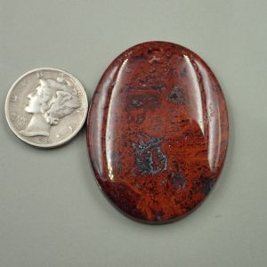 #AG 41 Moss Agate 58.20ct. $29.10