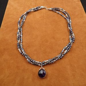 J-37 Amethyst 22” Necklace .925 $150.00