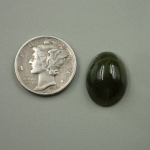 Jade-42 Nephrite 9.80ct. 12x16mm $25.00